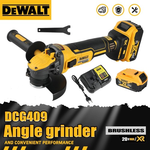Dewalt dcg409 125mm flat head - flat,