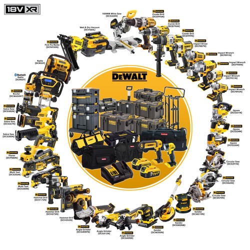 Dewalt 18v cordless - xr, power
